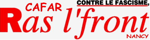 Cafar rlf contre le racisme